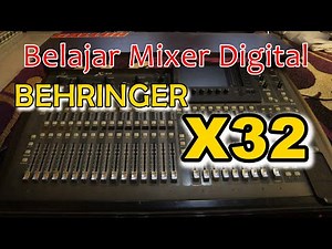 Tutorial Behringer X32 - Introduction to Layout