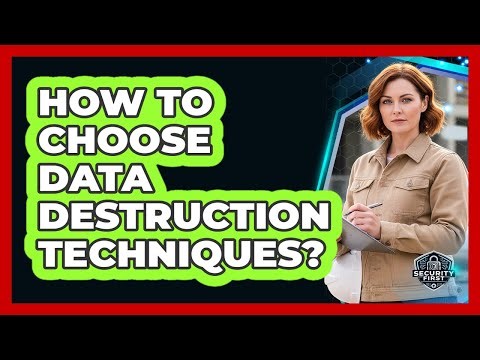 How To Choose Data Destruction Techniques?