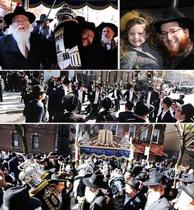 Gutnick Family Dedicates Torah