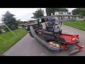 Toro Titan ZX4800 with EZ-VAC, Toro Personal Pace, Stihl FS100RX