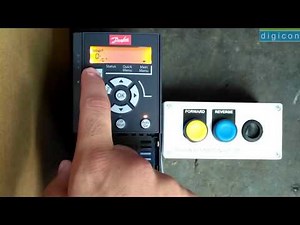 Configuring Danfoss VLT AutomationDrive FC 360 for CRANE (HOIST) Application || DIGICON AUTOMATION