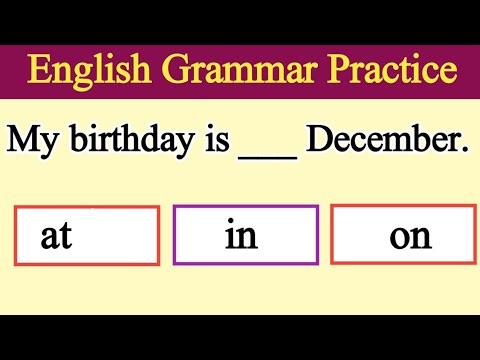 English Prepositions Quiz (AT, IN, ON) | Easy Practice for Beginners | ESL Grammar