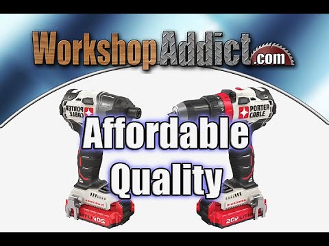 Porter Cable Brushless Drill and Impact Driver Review