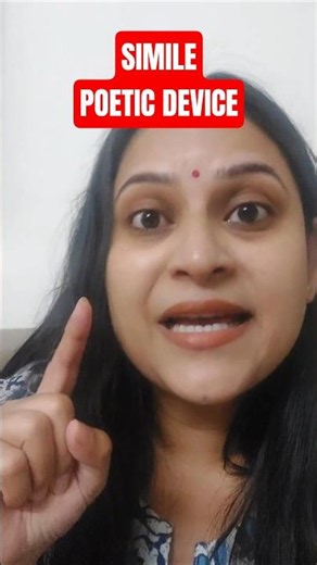 What is a Simile?🤔 | Quick English Lesson | Ankita Mam #shorts #ytshorts #english #cbse #ankitamaam