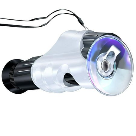 pitrice Handheld Optical Microscope Portable Entertainment Microscope Toy with LED Lamp 100X Magnification Educational Microscope Toy for Children Education - Walmart.ca