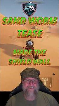Sand Worm Tease | Made It To The Shield Wall In Dune Awakening