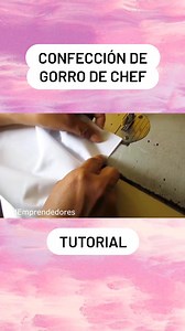 Confección de Gorro de Chef #tutorial #costuraparainiciante #costurafacil #tutorialesgratis #confeccion #tutoriales #costura | Ideas de Emprendedores