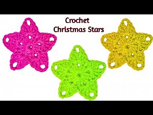 How To Star Applique Crochet Tutorial For Beginners | DIY Crochet Star