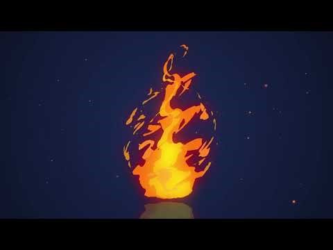 「アニメ風な炎の作り方 Cartoon Fire [After Effects]」をやってみた【After Effects チュートリアルをやってみた】