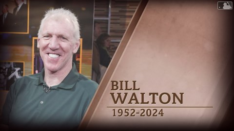 Padres broadcast pays tribute to Bill Walton