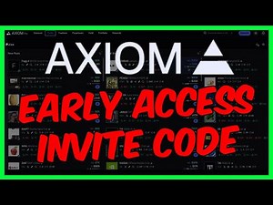 AXIOM Invite Code | Meme Coin Trading Platform