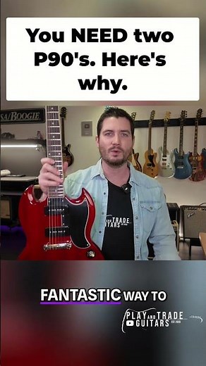 P90 Pickups: The BEST Electric Guitar Tone Secret Revealed! #shorts