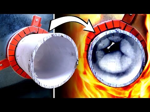 Testing an Expansive Firewall Pipe Collar (Intumescent Graphite)