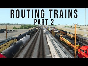 Run 8 Train Simulator Tutorial: Routing Trains into Yards with OTTO (Part 2)