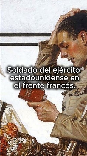 "El soldado y la francesa", J. C. Leyendecker, 1917. #historiadelarte