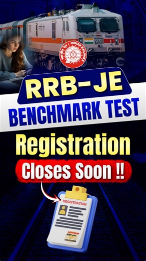 RRB JE 2025 Free Benchmark Test 🚀 RRB JE 2025 | Free Benchmark Mock Test 💥 Final Preparation #rrbje