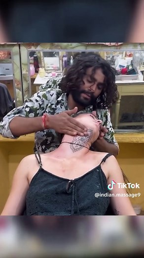 ASMR | Satisfying Head Massage Therapy by junior baba sen #indianmassage #headmassage #asmrrelax #massage #fvp