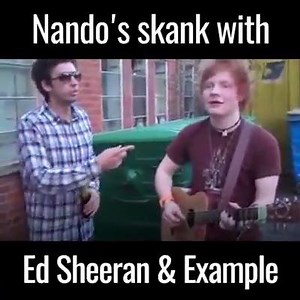 3.4M views · 46K reactions | Ed Sheeran & Example freestyling about chicken will make your entire week  | UNILAD Sound | Facebook