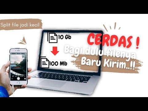 Cara Memecah File Besar Menjadi Beberapa Bagian Kecil Gratis