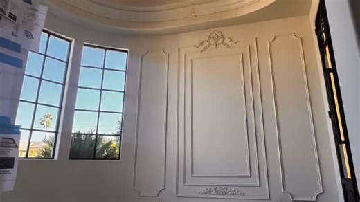 3 comments | #whiteroom #elegance #inprogress #interior #design using #pearlworks to #create this #glamours #livingspace  let us help with making your #dreams come true!  #interiorinspiration #interiors #architectural #architecturaldetails #ceiling #ceilingdesign #wallart #wallpanels #home #homesweethome | Pearlworks, Inc. | Facebook