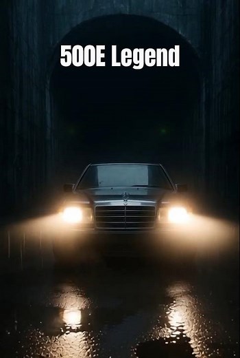 Mercedes 500E W124 — Timeless Power. Pure Presence.