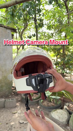 Makakapag lagay kana ng action camera sa helmet mo