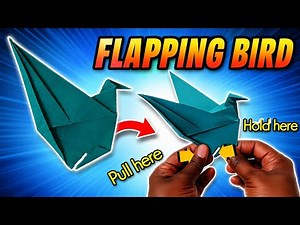 Beautiful Flapping Paper Bird | Easy to Make