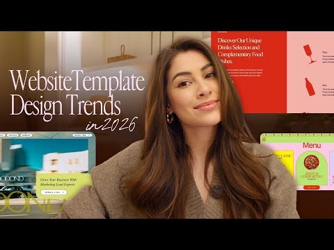 Website Design Template Trends 2026