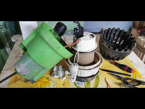 Repair of a "Guinard DRAINEX 1.2" sump pump