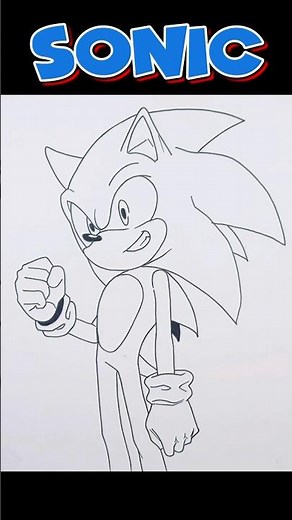 FAST Sonic Drawing! ⚡🔥