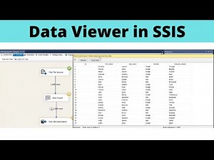 60 Data Viewer in SSIS | SSIS Data Viewer