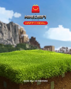 1.5K reactions · 54 shares | popping into the chat to tell u A Minecraft Movie Happy Meal is out now | McDonald's | Facebook