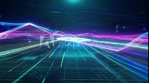 ideal networks backdrop archiving data multimedia Digital AI workflows research technological security transmission neural scientific presentations cyberspace digit abstract background technology con