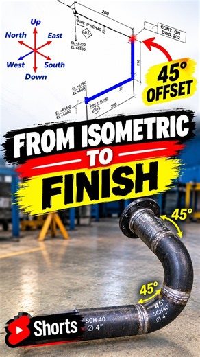 The Real Workshop Process: Isometric to Finished Pipe Spool