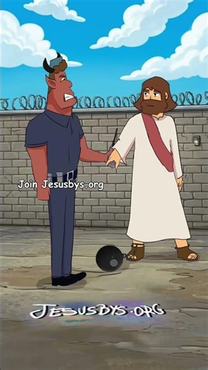 Jesus Turns His Chains Into Heaven’s Escape 🧲✨ #jesus #jesusbys #christianmusic