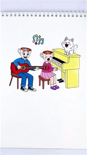 Dance Italian Brainrot ASMR Sticker Book DIY #italianbrainrot #papercraft #diy #sticker