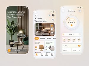 Smart Home Mobile App Design