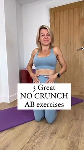 12K views · 108 reactions | 3 Great NO CRUNCH AB exercises 1. Plank knee to chest 2. Plank wide knee 3. Plank toe taps Try 1 minute of each & repeat 3 times  #Abworkout #coreworkout #strongabs #bellyfat #womenover40 #womenover50 #womenover60 #menopausefitness #perimenopausefitness | Cara Metz | Facebook