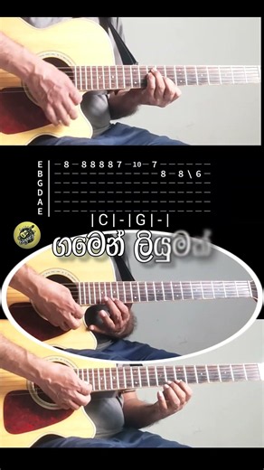 ගමෙන් ලියුමක් 3 | #vers #song #chord #tabs #music #acoustic #cover #sinhala #guitartutorial #tvv