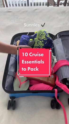 We are sailing! Time to pack n’ go! Duet this with your 10 cruise essentials to pack. #ChooseFun #traveltiktok #vacations #packing