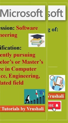 Microsoft Internship 2026 #softwareengineering #shorts #short #microsoft