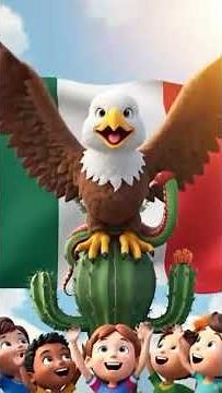 Mexico Song for Kids 🌟 Fun Colors, Flag & Facts | Learn Countries Happy Way!#shorts