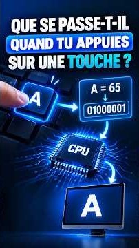 ⌨️ Que se passe-t-il réellement quand tu appuies sur une touche de ton clavier ?