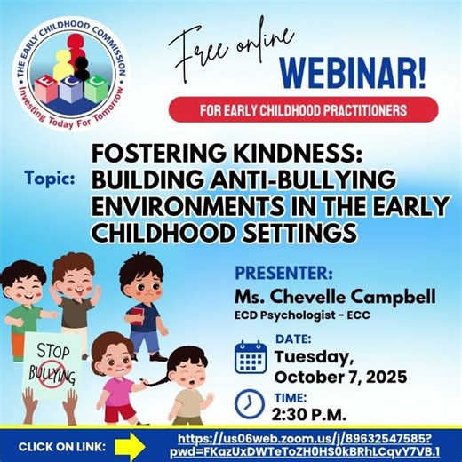 Fostering Kindness: Building Anti-Bullying Spaces - ECPs Webinar