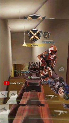 How To COD Mobile Multiplayer Gameplay✌️ #Shorts #Viralvideod