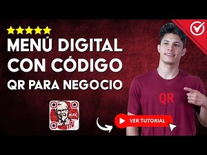 Cómo Hacer un MENÚ DIGITAL CON CÓDIGO QR para un Restaurante | 📲 Menú por QR para Negocio 📲