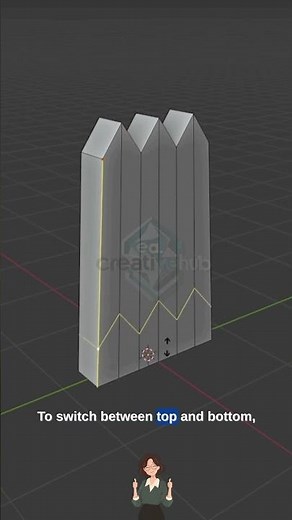 Perfect Loop Cuts in Blender 🤯🔥#blender #3d #shorts #viral #tutorial