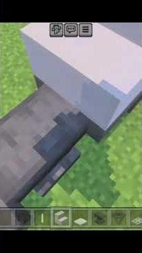 How to make a motorcycle in Minecraft #minecraft #tutorial #motorcycle