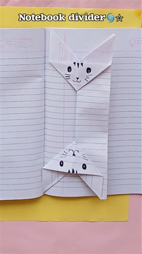 Notebook divider #notebookdecoration #creativesupriya #pagedecoration #shorts