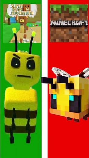 Super Bea vs Minecraft #super #superbearadventurehighlights #minecraft